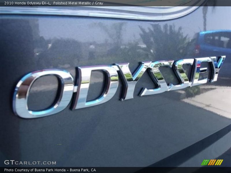 Polished Metal Metallic / Gray 2010 Honda Odyssey EX-L
