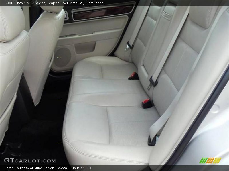 Vapor Silver Metallic / Light Stone 2008 Lincoln MKZ Sedan