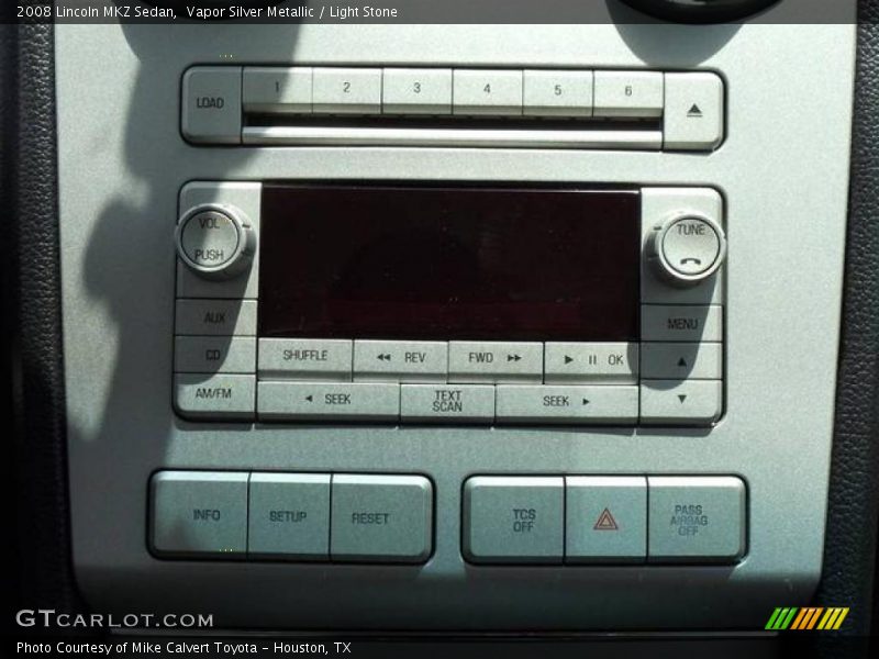 Vapor Silver Metallic / Light Stone 2008 Lincoln MKZ Sedan