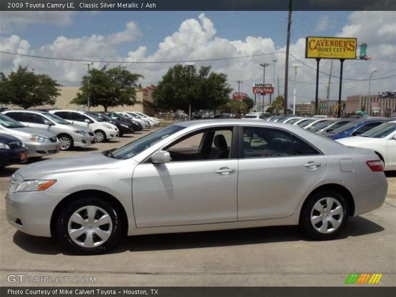 Classic Silver Metallic / Ash 2009 Toyota Camry LE