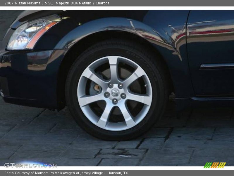 Majestic Blue Metallic / Charcoal 2007 Nissan Maxima 3.5 SE