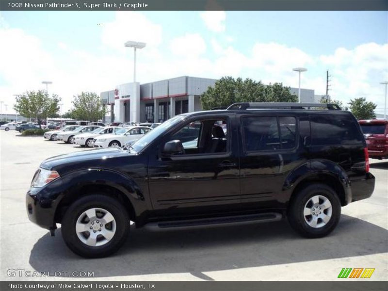 Super Black / Graphite 2008 Nissan Pathfinder S