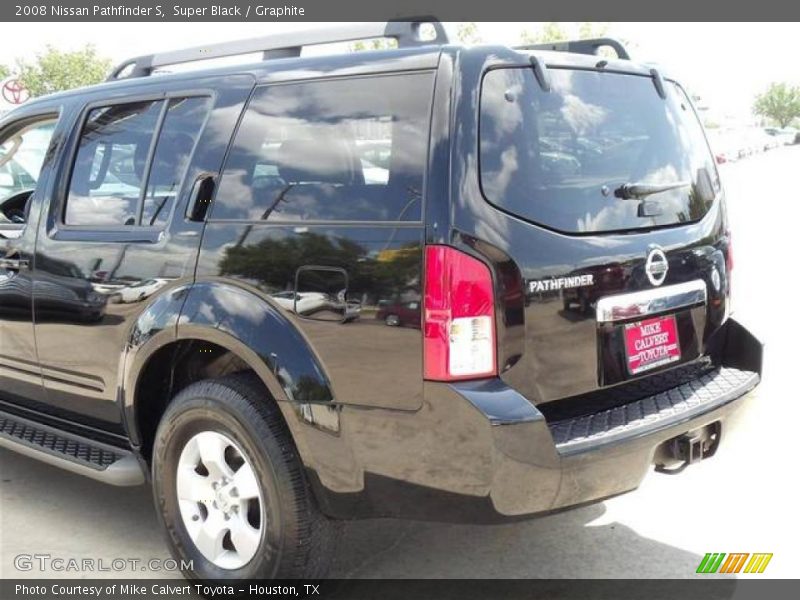 Super Black / Graphite 2008 Nissan Pathfinder S