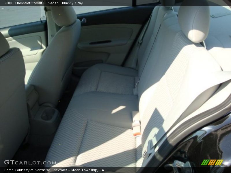 Black / Gray 2008 Chevrolet Cobalt LT Sedan