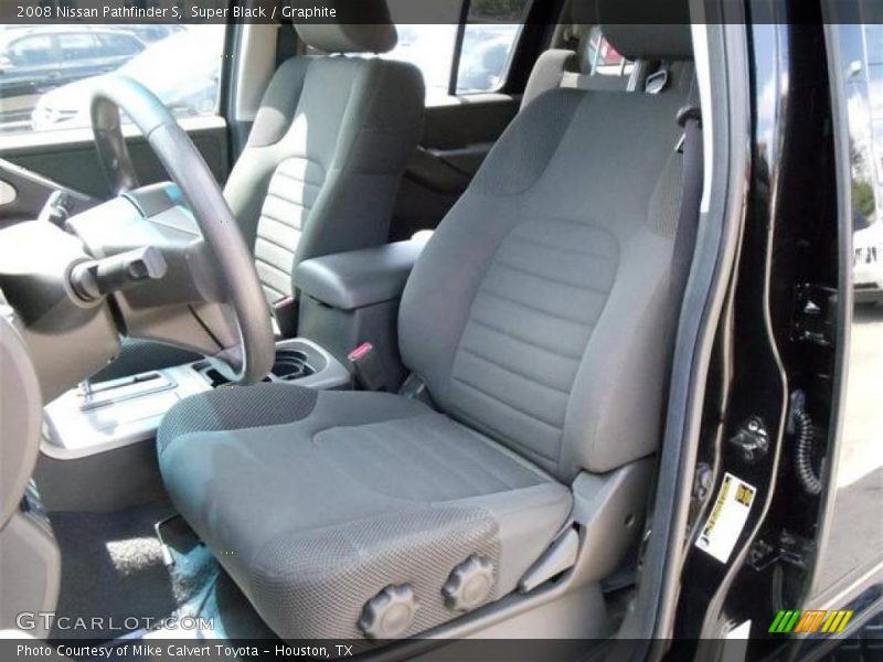 Super Black / Graphite 2008 Nissan Pathfinder S