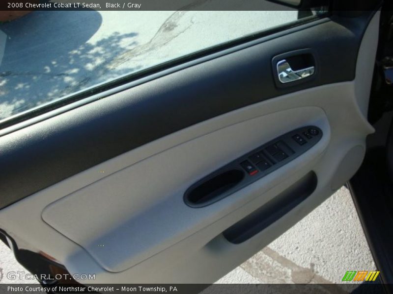 Black / Gray 2008 Chevrolet Cobalt LT Sedan