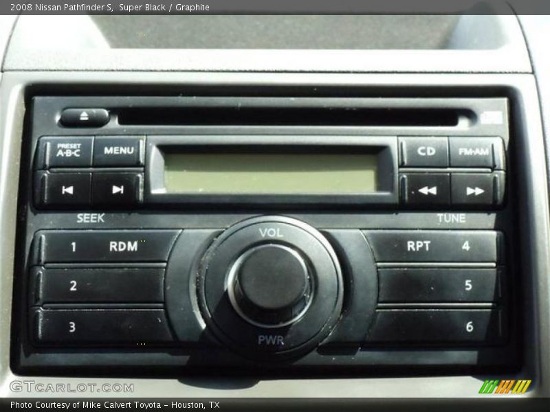 Super Black / Graphite 2008 Nissan Pathfinder S