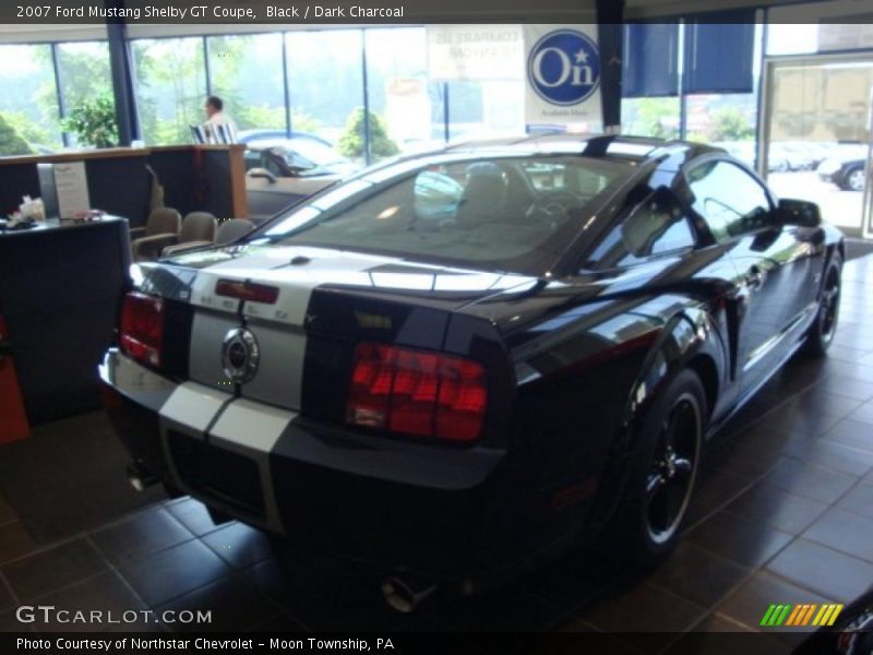 Black / Dark Charcoal 2007 Ford Mustang Shelby GT Coupe