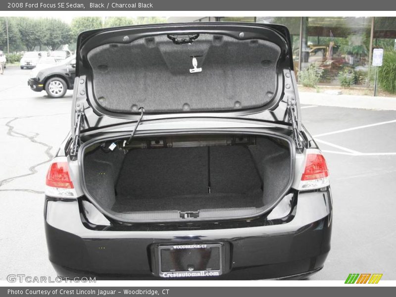 Black / Charcoal Black 2008 Ford Focus SE Sedan