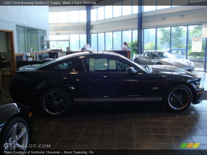 Black / Dark Charcoal 2007 Ford Mustang Shelby GT Coupe