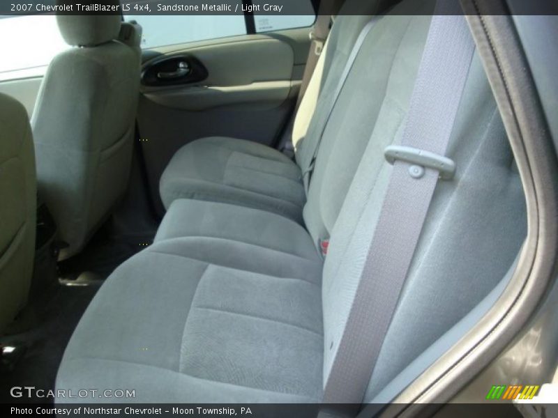 Sandstone Metallic / Light Gray 2007 Chevrolet TrailBlazer LS 4x4