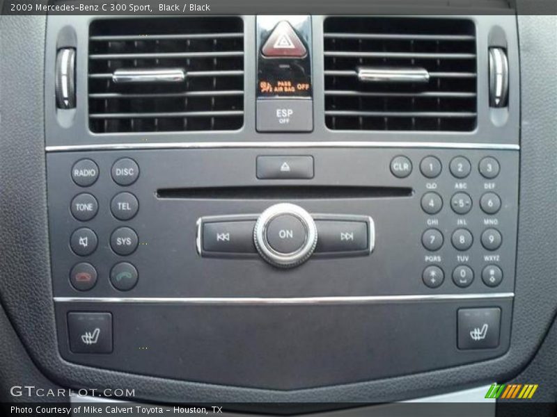 Black / Black 2009 Mercedes-Benz C 300 Sport