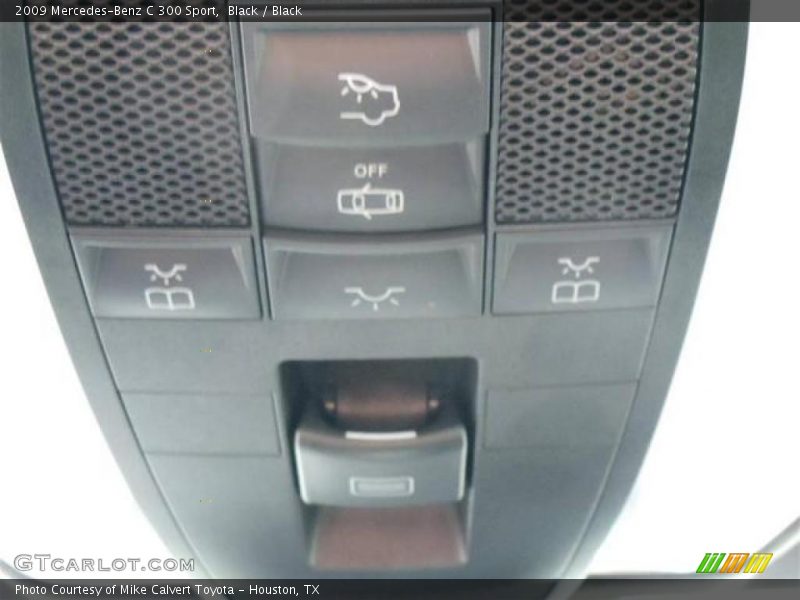 Black / Black 2009 Mercedes-Benz C 300 Sport
