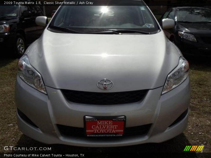 Classic Silver Metallic / Ash Gray 2009 Toyota Matrix 1.8