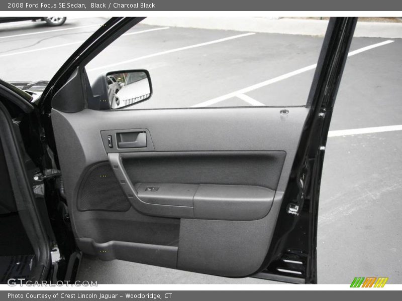Black / Charcoal Black 2008 Ford Focus SE Sedan