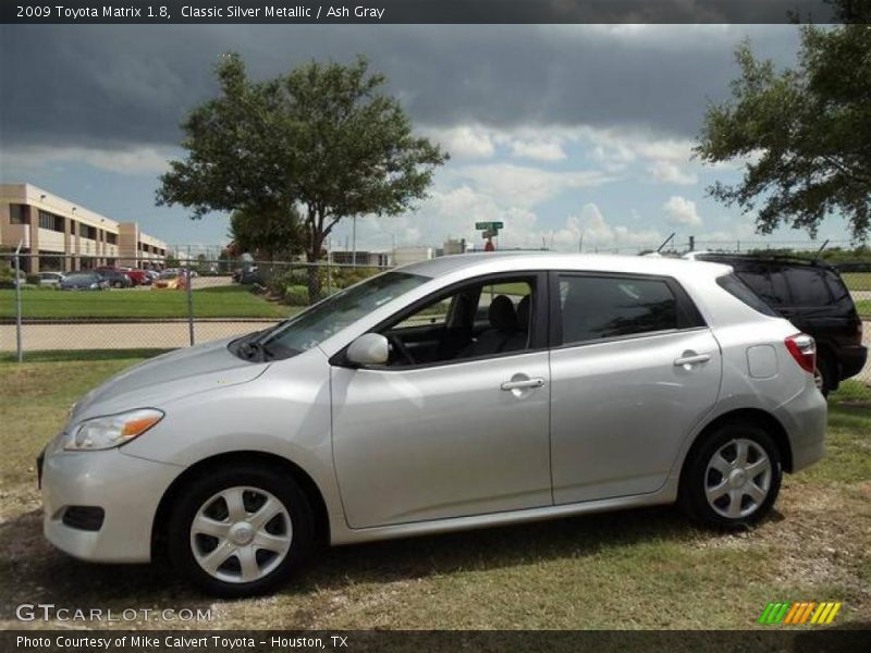 Classic Silver Metallic / Ash Gray 2009 Toyota Matrix 1.8