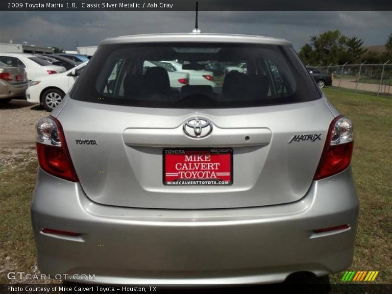 Classic Silver Metallic / Ash Gray 2009 Toyota Matrix 1.8