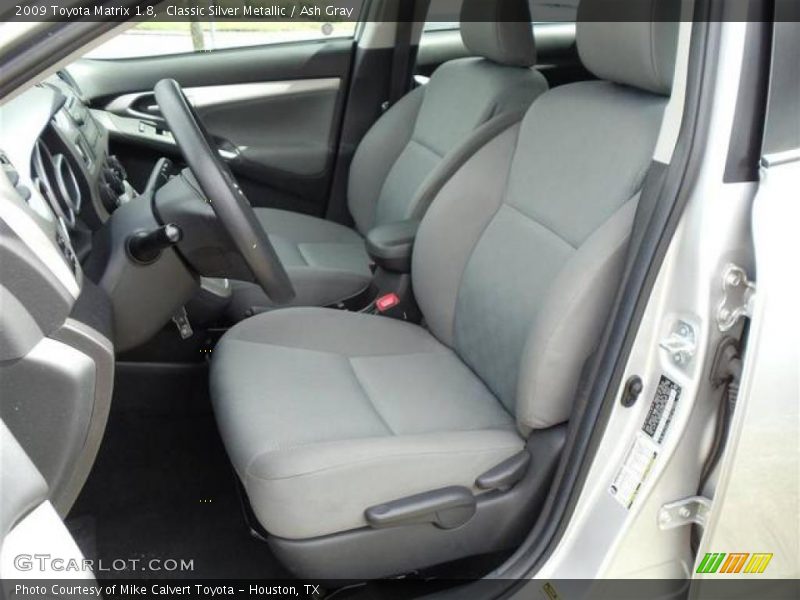 Classic Silver Metallic / Ash Gray 2009 Toyota Matrix 1.8