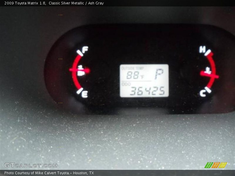 Classic Silver Metallic / Ash Gray 2009 Toyota Matrix 1.8