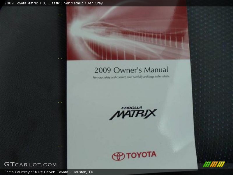 Classic Silver Metallic / Ash Gray 2009 Toyota Matrix 1.8