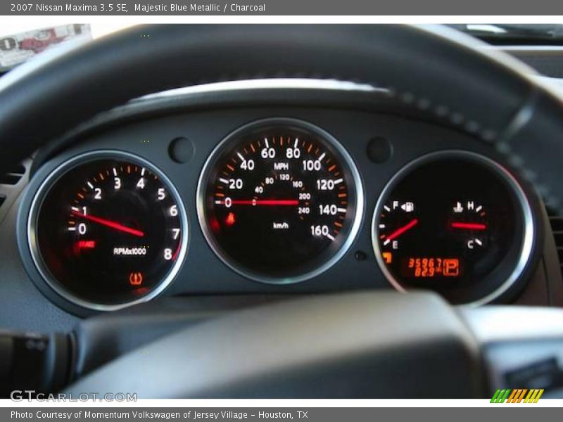 Majestic Blue Metallic / Charcoal 2007 Nissan Maxima 3.5 SE