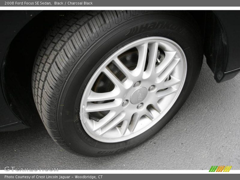 Black / Charcoal Black 2008 Ford Focus SE Sedan