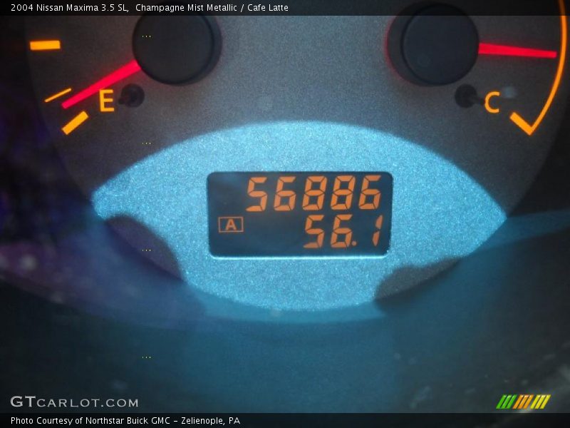 Champagne Mist Metallic / Cafe Latte 2004 Nissan Maxima 3.5 SL