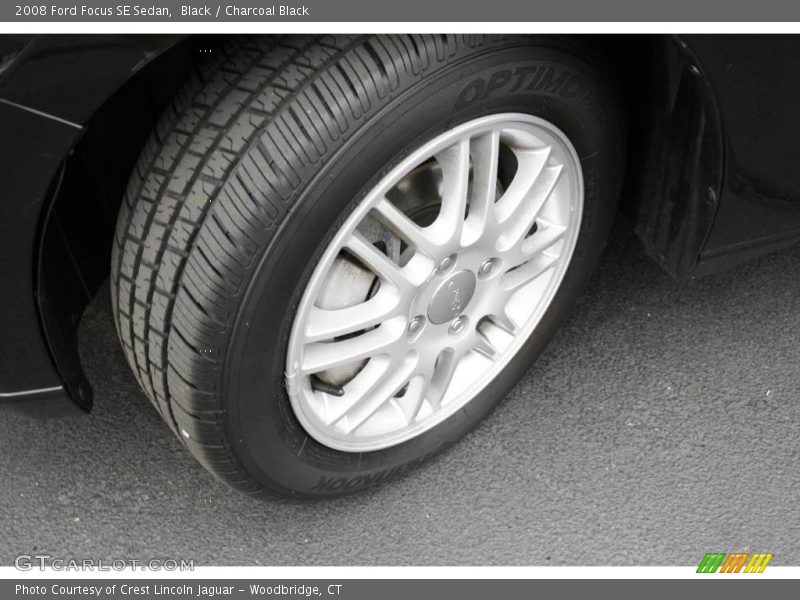 Black / Charcoal Black 2008 Ford Focus SE Sedan