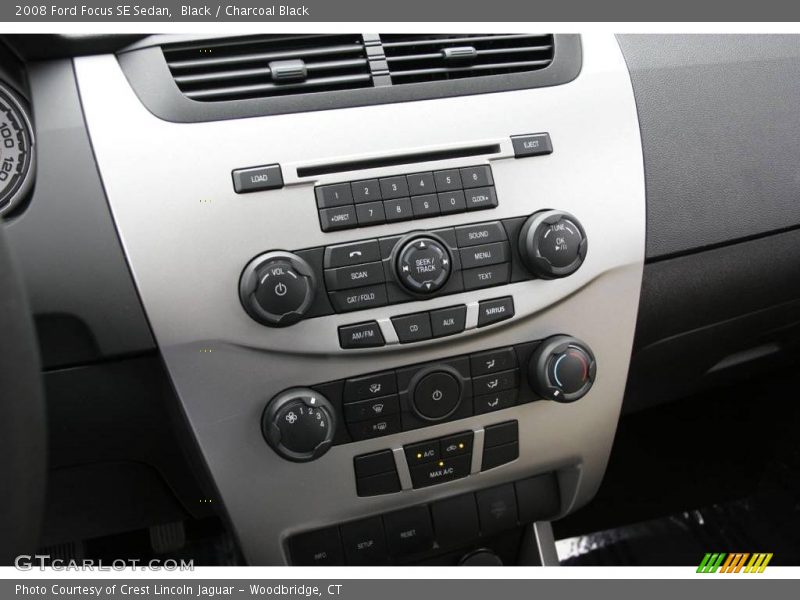 Black / Charcoal Black 2008 Ford Focus SE Sedan