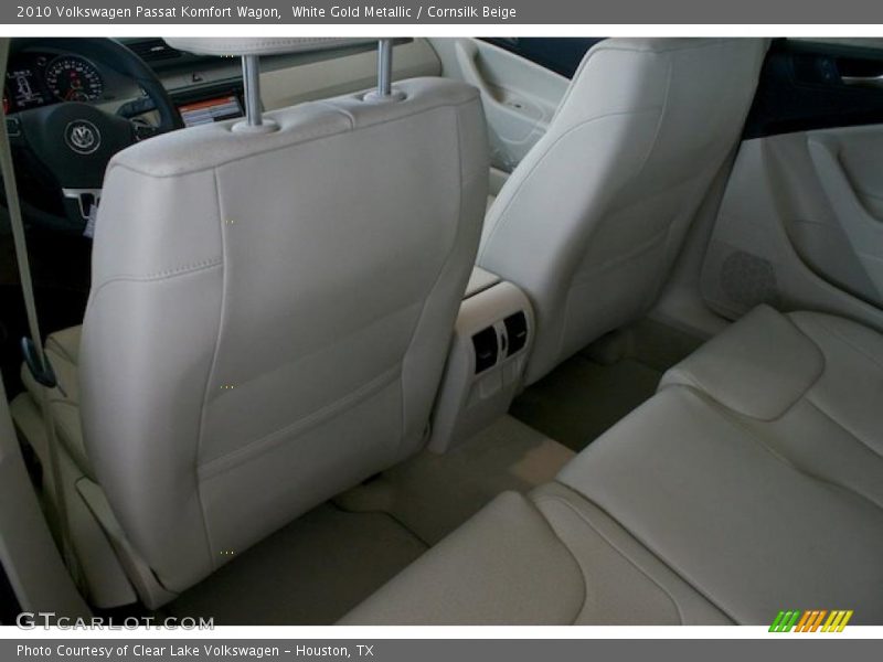 White Gold Metallic / Cornsilk Beige 2010 Volkswagen Passat Komfort Wagon