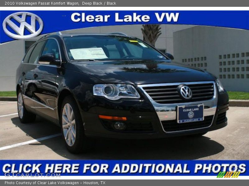 Deep Black / Black 2010 Volkswagen Passat Komfort Wagon