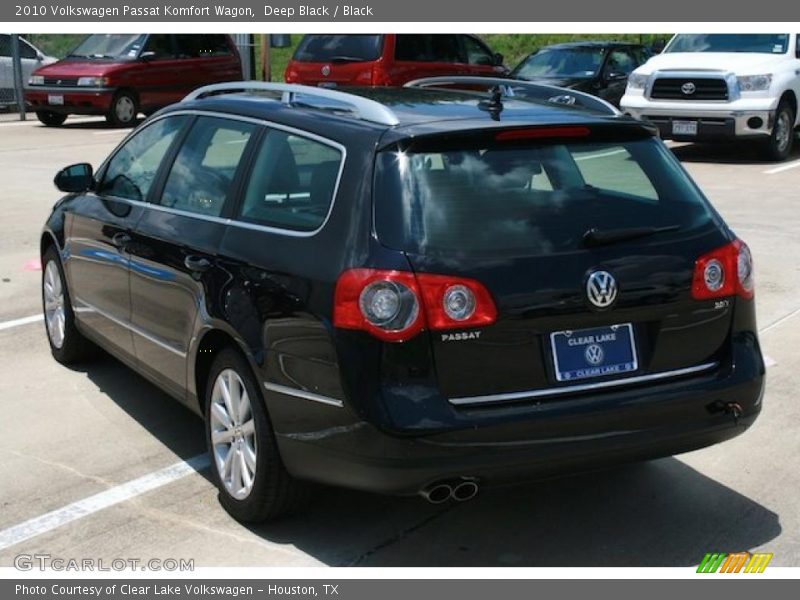 Deep Black / Black 2010 Volkswagen Passat Komfort Wagon