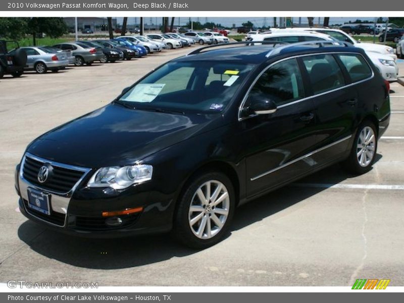 Deep Black / Black 2010 Volkswagen Passat Komfort Wagon