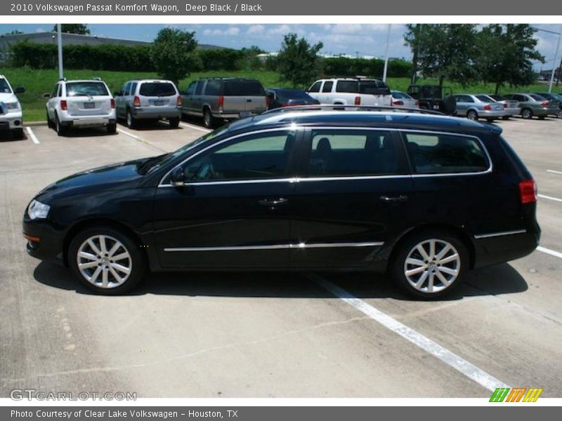 Deep Black / Black 2010 Volkswagen Passat Komfort Wagon