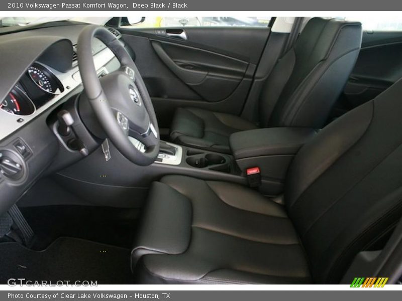 Deep Black / Black 2010 Volkswagen Passat Komfort Wagon