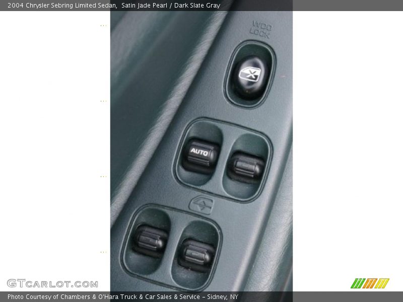 Satin Jade Pearl / Dark Slate Gray 2004 Chrysler Sebring Limited Sedan