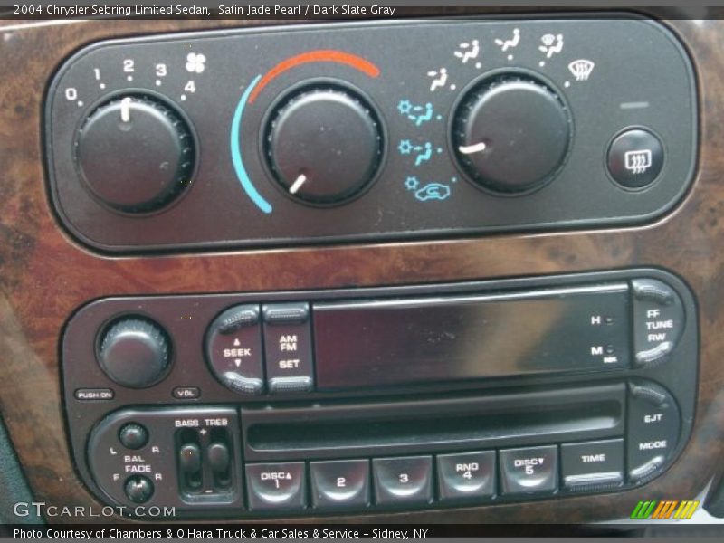 Satin Jade Pearl / Dark Slate Gray 2004 Chrysler Sebring Limited Sedan