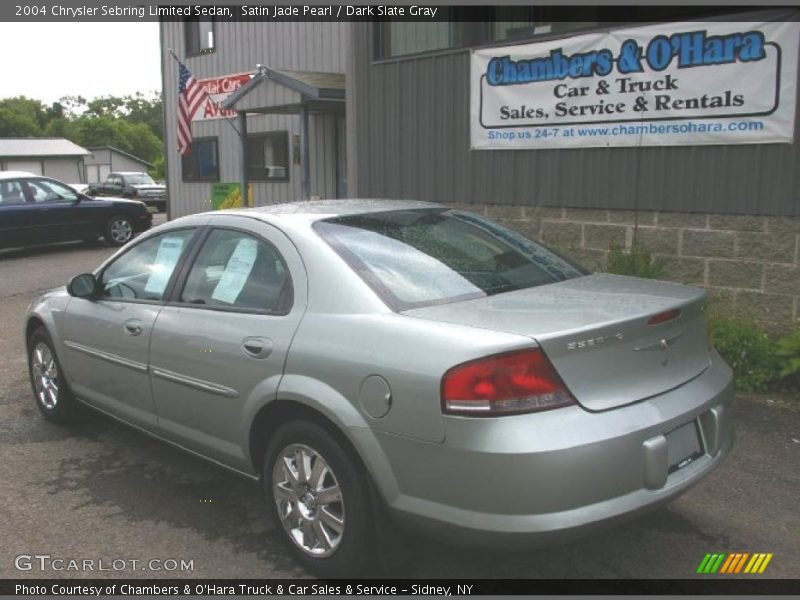 Satin Jade Pearl / Dark Slate Gray 2004 Chrysler Sebring Limited Sedan