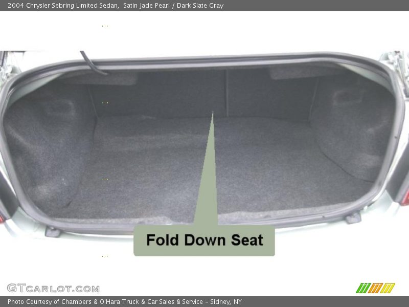 Satin Jade Pearl / Dark Slate Gray 2004 Chrysler Sebring Limited Sedan