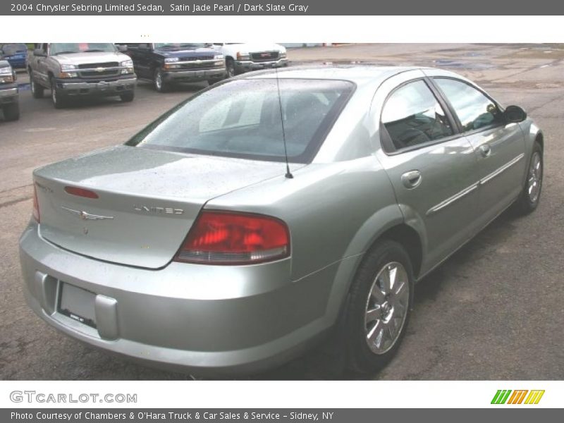 Satin Jade Pearl / Dark Slate Gray 2004 Chrysler Sebring Limited Sedan