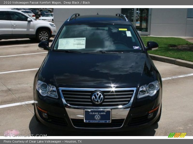 Deep Black / Black 2010 Volkswagen Passat Komfort Wagon