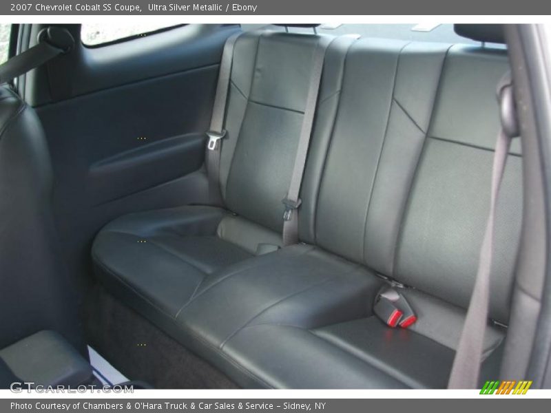 Ultra Silver Metallic / Ebony 2007 Chevrolet Cobalt SS Coupe