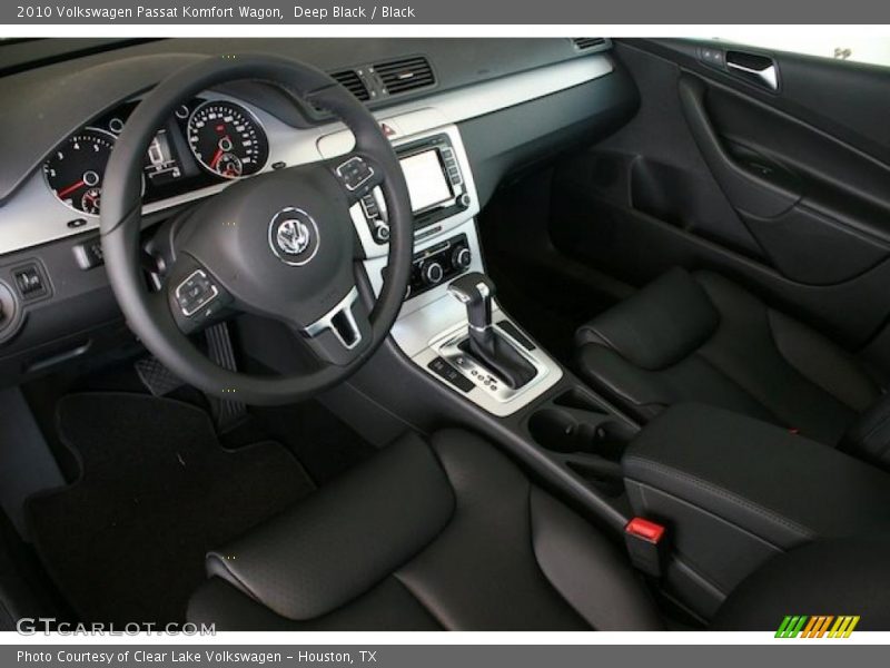 Deep Black / Black 2010 Volkswagen Passat Komfort Wagon