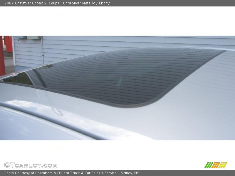 Ultra Silver Metallic / Ebony 2007 Chevrolet Cobalt SS Coupe