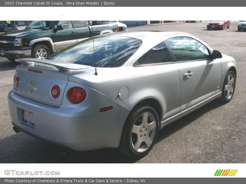 Ultra Silver Metallic / Ebony 2007 Chevrolet Cobalt SS Coupe
