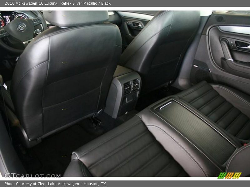 Reflex Silver Metallic / Black 2010 Volkswagen CC Luxury