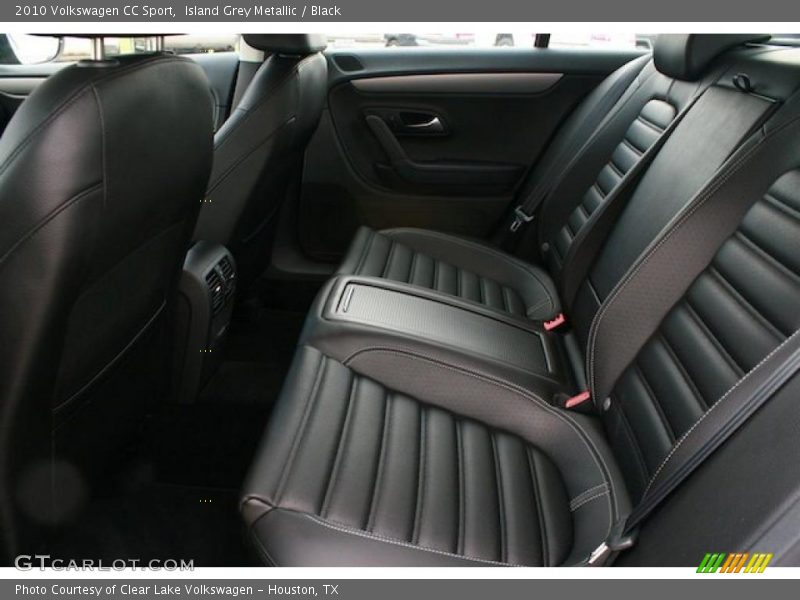Island Grey Metallic / Black 2010 Volkswagen CC Sport