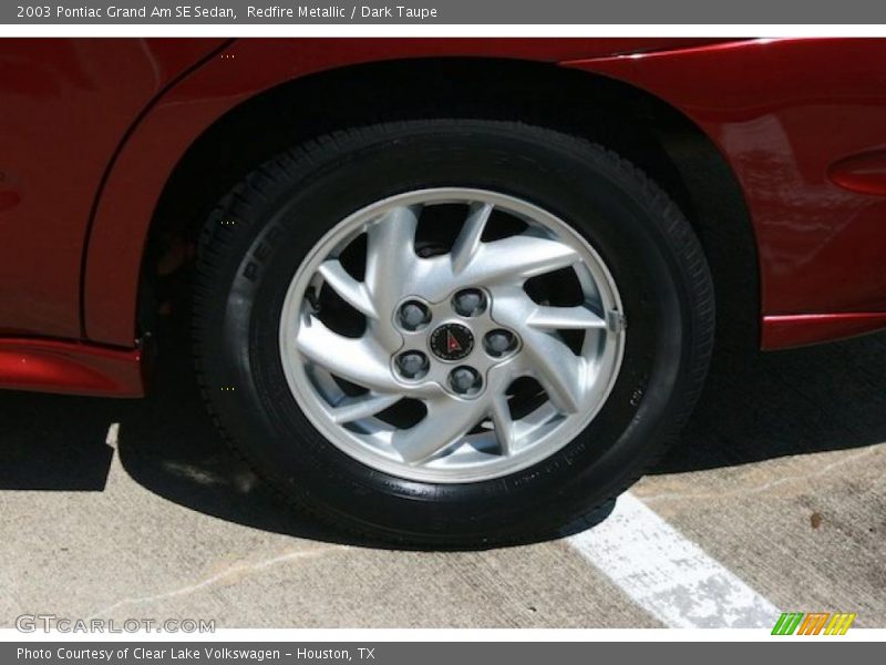 Redfire Metallic / Dark Taupe 2003 Pontiac Grand Am SE Sedan