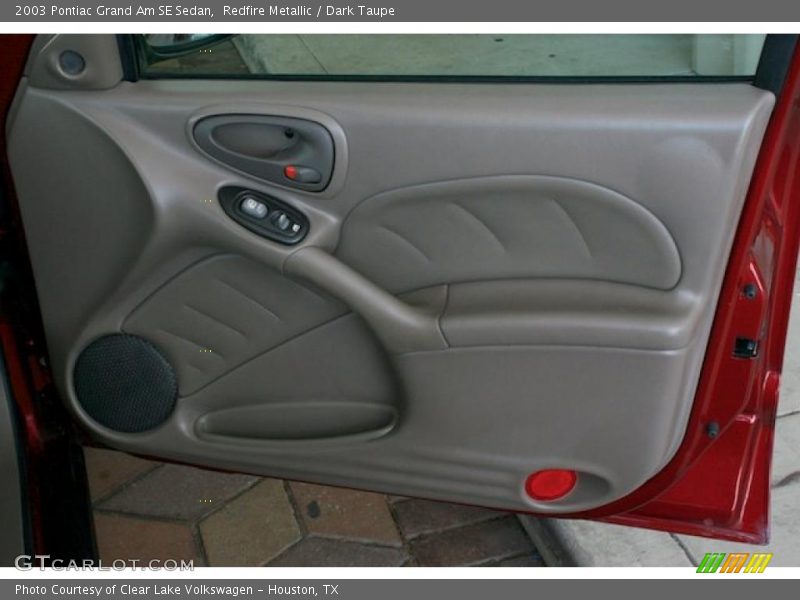Redfire Metallic / Dark Taupe 2003 Pontiac Grand Am SE Sedan