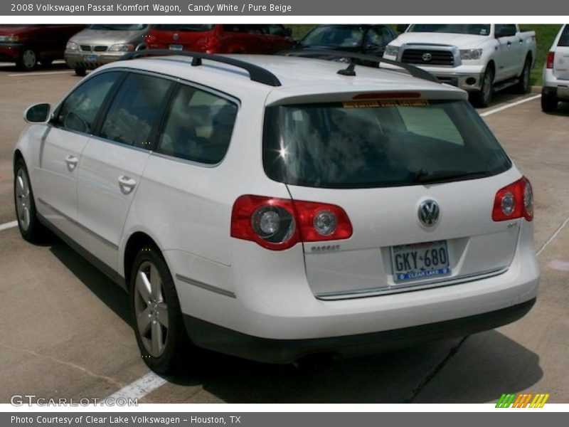 Candy White / Pure Beige 2008 Volkswagen Passat Komfort Wagon